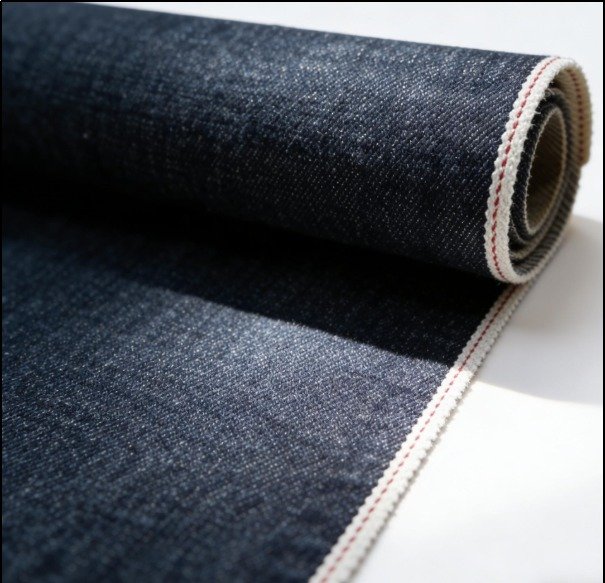 Denim fabric rolls